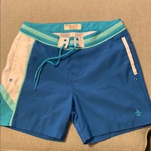 Men’s 5.5” inseam 32” waist swim trunk